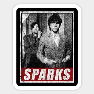 Vintage Gift Sparks in Concert Sticker